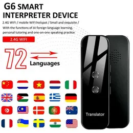 G6 Intelligent Translator 72 Languages Smart Translator Language Translator,remote Voice Translator For IOS Android Smart Phone