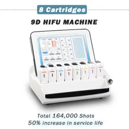 Wielofunkcyjny 3D HIFU twarz podnoszenia skóry Maszyna dociskowa wysoka intensywność koncentruje się ultradźwiękami HIFU 3D 9D Anti-Cartrasles Lipo Ciało Odchudzanie
