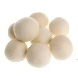 7cm wiederverwendbare Wäsche sauber Ball natürliche organische Wäsche Weichmacher Weichspüler Ball Premium Bio-Wolltrocknerkugeln