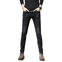 2021 Vår Höst Ny Young Fashion Streetwear Design Homens Demin Male Jeans Men Pantalon Homme X0621