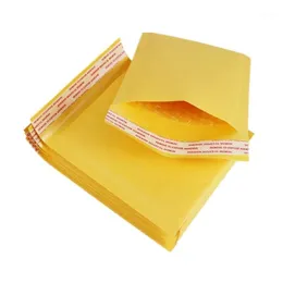 10st / mycket Gult Kraft Foam Envelope Presentpaket Mail Office Parts Spare Packaging Bags Courier Storage