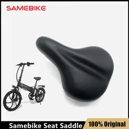 Original Electric Bike Seat Saddle For Samebike 20LVXD30 Unisex Bicycle Thicken Soft Dual Spring Shockproof Seat Cushion Accessories