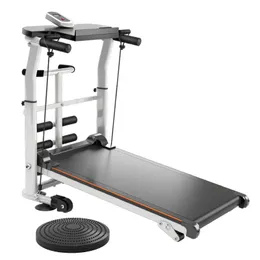 Treadmill Dobrável Multifuncional Indoor Silent Machine Máquina Altura Ajustável Correia Soft Running com absorção de choque