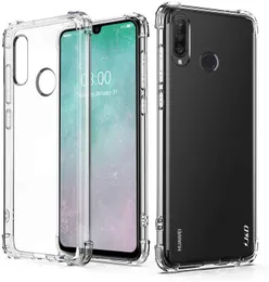 Darbeye Dayanıklı Telefon Kılıfları Için Huawei P40 Pro P30 Lite P20 Mate 30 20 Onur 20 9x 8x P Akıllı 2019 Nova 5 T Silikon Kapak Aksesuarları