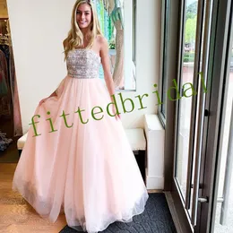 Bling paljetter pärlstav axelfria kristaller bodice prom ball reals puffy aftonklänningar vestido de festa curto party klänning 328 328