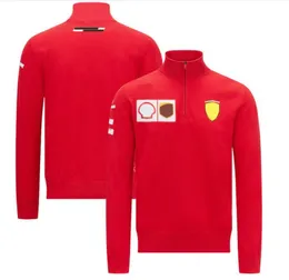 2022 Новый командный гоночный пиджак F1 Официальный и тот же стиль Formula -One настройка одежды для фанатов