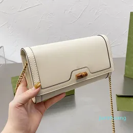 Designer-Damen Diana Bamboo Verschluss Umhängetasche Umhängetasche Echtes Leder Handtasche Taschen Geldbörsen