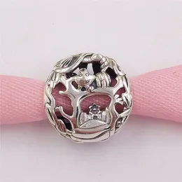 Biżuteria Disny Alic In Wonderland Cheshire Cat Absemem Caterpillar 925 Sterling Silver Pandora Style Bead Charm Bransoletki DIY Biżuteria Prezent Bransoletka Łańcuch 799361C00