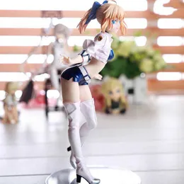 Fate Zero Fate Stay Type-Moon Racing Girl Saberアクションフィギュアコレクションおもちゃクリスマスギフトアニメフィギュア