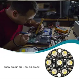 ストリップ7ビットSK6812 RGBWラウンドフルカラーリングLED統合ドライバーライト開発ボードランプパネルモジュールLED LED