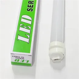 for Wholesale LED Tubes Aluminum Alloy T8 5ft 6ft 8ft 40W AC85-265V 110V 5feet 2400mm Bright Lights 5000K 5500K 7000K FA8 R17D one single pin Rotate Bulbs Manufacture