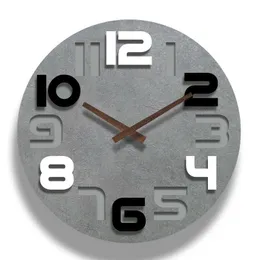 Creative Acrylic 3d Wall Clock Generation Nordic Silent Wall Watches Home Decor Living Room Kitchen Clock Duvar Saati Gift FZ870 210724