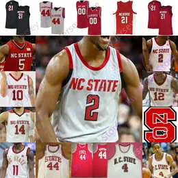 2022 NC State Wolfpack Basketball Jersey NCAA COLLEGE اسم ورقم مخصص