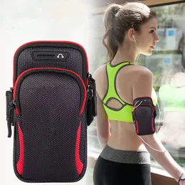 Sport Running Arm Sleeve för iPhone 11 Pro Max, Xiaomi, Huawei, Samsung S20, P30, 6,5 "7,2" Gym Armband för airpods