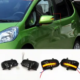 2PCS Rearview Mirror Dynamic LED Indicator Lamps For FIT/JAZZ GE6/GE8 HYBRID GP1 Turn Signal Light For Insight ZE2 2013-2014