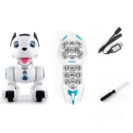 Intelligent fjärrkontroll Robot Dog interaktion Walking Dance Leksaker Programmerbar Touch-Sense Robot Electronic Pet