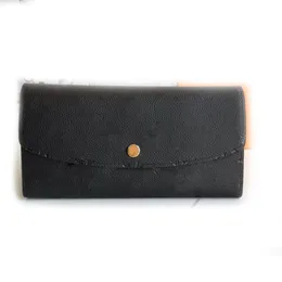 Clássico designer de alta qualidade carteira carteira feminina fivela em relevo carteiras longas bolsas moedas fivelas clipe porta-chaves porta-cartões frete grátis na caixa