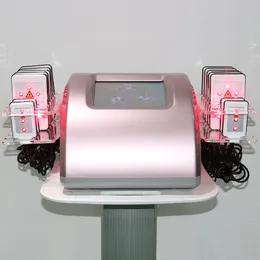 Ny ankomst 14 kuddar Lipolaser Slimming Machine Salon Spa Hem Använd diod Laser Fett Burning Celluliter Avlägsnande 650 mm Lipo Laser Slim Utrustning