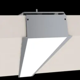 Spedizione gratuita LED profilo in alluminio per 39 MM striscia PCB led bar 6063 LED in alluminio per canale a soffitto