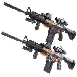 M416 전기 자동 EVA 소프트 총알 장난감 총 블래스터 권총 군사 촬영 샷건 성인용 어린이 CS 싸움 야외 게임
