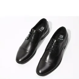Lüks Erkek Oxfords Elbise Ayakkabı Hakiki Inek Deri Sivri Burun Lace Up Örgün Ayakkabı Düğün Parti Erkekler için Sosyal Ayakkabı E23