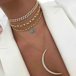 2021 Najwyższej Jakości Market Hiphip Bling Miami Cuban Link Łańcuch Naszyjnik dla kobiet Rock CZ Dostosuj Choker Cuban Chain dla kobiet