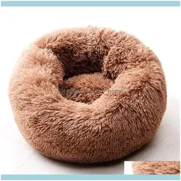 Houses Kennels Aessories Supplies Home & Gardenwillstar Dog Bed Winter Warm Long Plush Sleeping Beds Soild Color Soft Pet Dogs Cat Mat Cushi