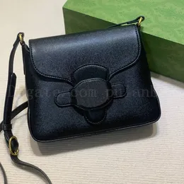 Borse da sera classiche Borse da donna di alta qualità Borse da sella retrò Inserto con fibbia Borsa in vera pelle Borsa a tracolla con patta a tracolla Borsa a mano