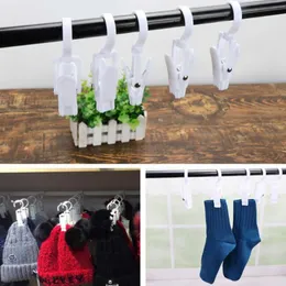 Multifunctional rotating hook curtain socks towel scarf clip display clip hook