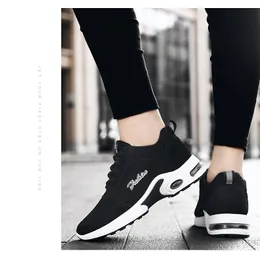 Women's Shoes fall 2021 matte leather upper soft sole running shoe Korean casual cushion sports shoes women PN108