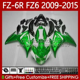 OEM CodeWork для Yamaha FZ600 FZ 6R 6R 6N 6 FZ6 R N 600 Metallic Green 2009-2015 Body 103NO.172 FZ6R FZ6N FZ-6R 09 10 11 12 13 14 15 FZ-6N 2009 2010 2011 2012 2013 2013 2014