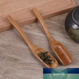 Tradition Bambu Sked Kaffe Tea Spoon Wood Scoop Dining Utensil Backware