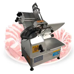 110V Home Grande Cortar Máquina Comercial Semi Automático Carne Slicer 220V Frozen Lamb Moedor QY-32