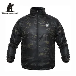 Mege Marke Kleidung Sommer Taktische Militärische Tarnung Ultraleichte Haut Jacke Rash Guards US Army Casual Plus Größe 4XL 211110