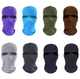 Utomhus sport nacke ansikte mask taktisk balaclavas cykla skyddande skidmaskar cykel cykling balaclava kepsar motorcykel cs vindtäta dammhuvuduppsättningar