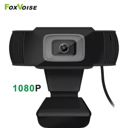 Webcam HD 1080P 720P USB Web Camera PC كمبيوتر محمول الكمبيوتر سطح المكتب البث يوتيوب ميكروفون فيديو المؤتمر Webcan