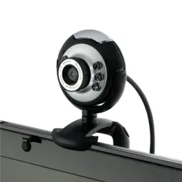 480p HD med mikrofon USB 2.0 Cam PC Desktop Mini kom webbkamera datorer kringutrustning