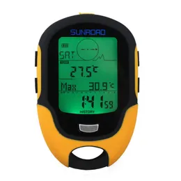 Outdoor Gadgets Waterproof FR500 Weather Forecast LED Torch Multifunction LCD Digital Altimeter Barometer Compass Thermometer Hygrometer