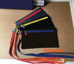 Известный бренд Мужской холст сумка сумка дизайнер Satchel сумка ленты кошелек кожаный кошелек муфты M68004 имеют пылевые сумки GC # 113 кошельки