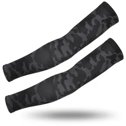 Summer cycling arm sleeve Moisture Wicking Compression Gym Fitness Sports Arms Sleeve basketball Digital Camo Baseball Flame skull sunscreen Hand cover