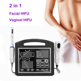 Efficace serraggio vaginale portatile 3D 4D Hifu Ultrasuoni focalizzati La vagina stringe il ringiovanimento delle donne Attrezzature per la cura della bellezza con 10 cartucce