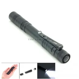 Flashlights Torches Mini LED 2000LM Q5 Torch Not Adjustable Zoom Focus Lamp Penlight Waterproof For Outdoor