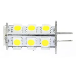 Dimmable 18LED G6.35 LED 전구 램프 12VDC12VAC 360-396LM 보트 용 3W SMD 5050 자동차 캠핑기