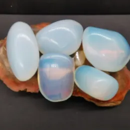 5 sztuk Opal Bonsai Decor Kryształ DIY Biżuteria Kolekcje Kryształowe Klejnoty Naturalne Rzut Kamień Polerowany Gemstone Reiki Uzdrawianie