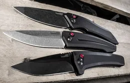 OEM Kershaw 7100/7200/7300 Launch II AUTO Folding Knife 3,4 "CPM-154 Ножи с лезвием Blackwash, алюминиевые ручки Кемпинг Охота Кухонные инструменты