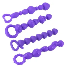 NXY ANAL TOYS Silicone Butt Plugs Sex per adulti 18 uomini Donne Dilator Anus Extender Prostato Massager Goods 1130 1130
