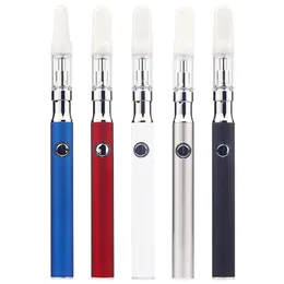 MOQ 5Pcs Preheating Vape Pens Battery 350mAh Variable Voltage with 510 Atomizers TH205 Cartridges