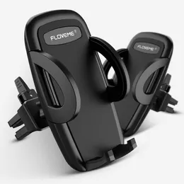 One-Click Release Car Phone Holder FLOVEME Universal Air Vent Mount Car Mobile Stand