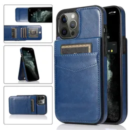 Handyhüllen mit Schnalle, Flip-Card-Slot, Brieftasche, Ständer, PU-Leder, Schutzhülle für 15 plus 14 13 12 11 pro max xs xr 5 6 7 8 S21 S20 S10 S8 NOTE 10 Plus Lite 20 Ultra Huawei