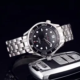 新しい2022 Quality Sea 007 James Mens Watches Eight Style 42mm Dial 300m Watches Automatic Movement Male Watch2034